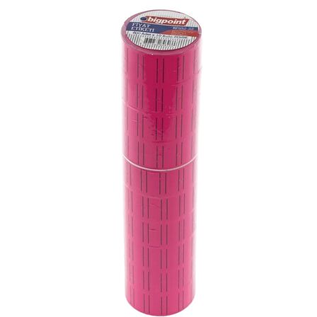 Bigpoint Fiyat Etiketi Pembe (10 lu Paket)