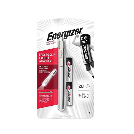 ENERGİZER EFKALEM METAL PEN LİGHT KALEM FENER LP17161