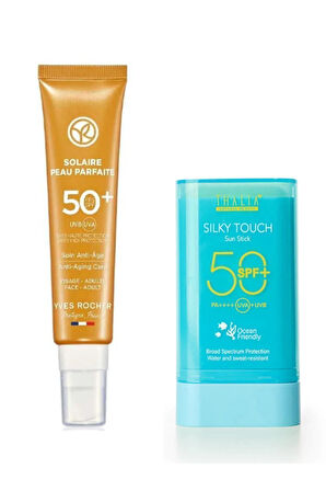 Yüz Güneş Kremi - SPF 50+ - Yaşlanma Karşıtı / Stick Güneş Kremi Hediye