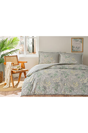Özdilek Green Leaf Çift Kişilik Nevresim Takımı