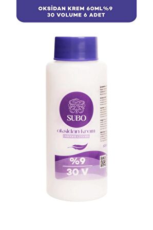 SUBO OKSİDAN KREM %9 30 VOLUME 6X60  ml