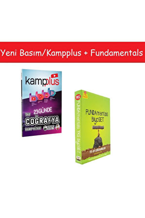 Kampplus 23 Günde Tyt Coğrafya Kampı & Fundamentals Yks Biyoset
