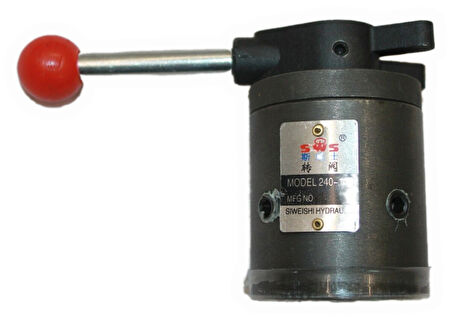 SWS 240-10B / 34O-10B Rotary Hidrolik Valf – Manuel Yön Kontrol Valfi, Pres ve Kaldırma Sistemleri için