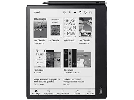 KOBO Elipsa 2E Bundle E-Kitap Okuyucu Siyah