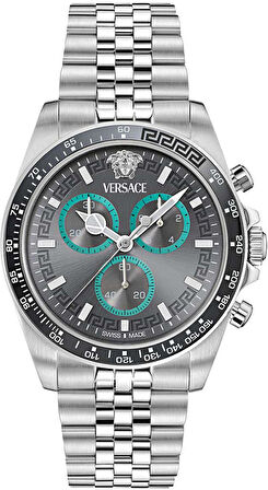 Versace Vrscve0h00325 Greca Chrono Wave Erkek Kol Saati