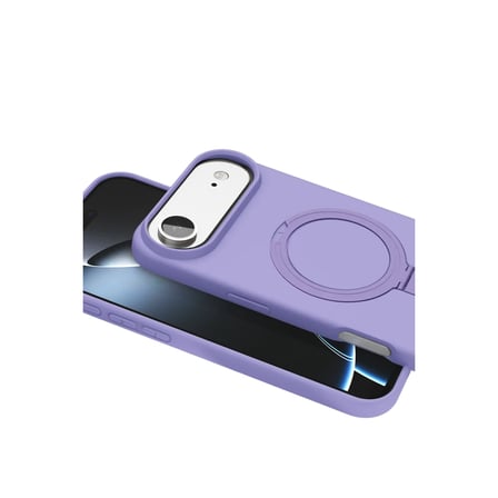 Apple iPhone 17 Air Regal Magsafe Standlı Kapak - Lila