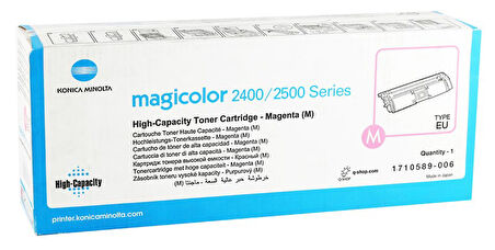Konica Minolta MagiColor 2400 Kırmızı Orjinal Toner