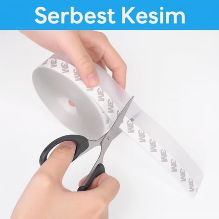 Kyrotech 5 Metre Kapı ve Pencere Bandı, Kendinden Yapışkanlı Şeffaf Silikon Fitil, PVC Kapı Pencere Contası, Duşakabin ve Cam İçin, Rüzgar, Toz, Böcek ve Ses Yalıtımı, Soğuk Geçirmez, 35 mm, ISO 9001