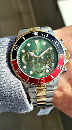 RAYMOND ERKEK KOL SAATİ RYM-81030-IPG-GREEN