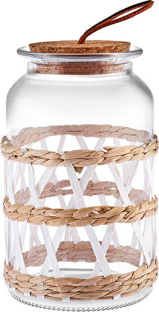 Karaca Yosemite Beyaz Kavanoz/saklama Kabı 1500 ml