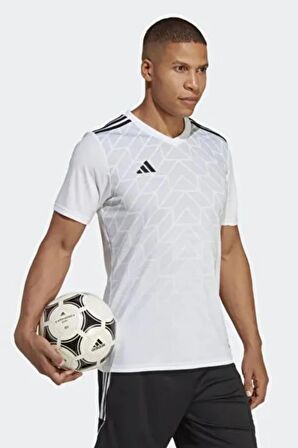 Adidas Beyaz Erkek Icon23 V Yaka Tişört VOHR2630VYAKA