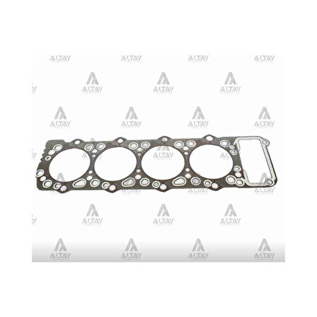 SİLİNDİR KAPAK CONTASI CANTER 511 / FE711 / PAJERO 4M40 GRAFİTLİ-ÇELİK (4 ÇENTİK)