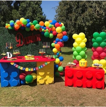 Rengarenk Balon Zincir Seti 50 Adet + 5 Mt. Balon Zinciri