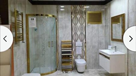 55 x 55 Alüminyum Altın Banyo Wc Havalandırma Panjur Menfez