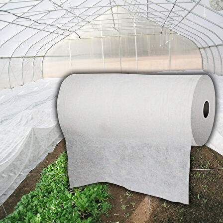 2,4x50 METRE 30 GRAM AGRİL ISI DON ÖRTÜSÜ, ZİRAİ DON KIRAĞI ÖRTÜ KARPUZ ÇİLEK BİTKİ KORUMA ÖRTÜSÜ, SERA ÖRTÜSÜ ELYAF