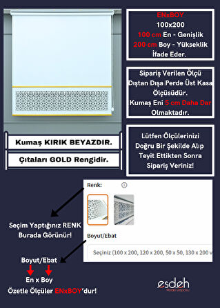 Lazer Stor Perde - Renkli Çıta Detaylı
