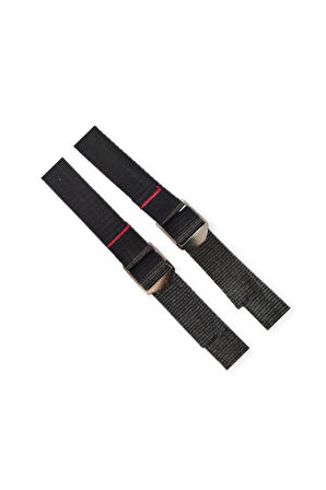 Naturecamp Straps Sıkıştırma Perlonu 1.5 Metre Metal Tokalı Dayanıklı Bağlama Kayışı 2 Adet