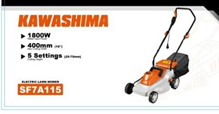 KAWASHİMA ELEKTRİKLİ ÇİM BİÇME MAKİNESİ SF7A115