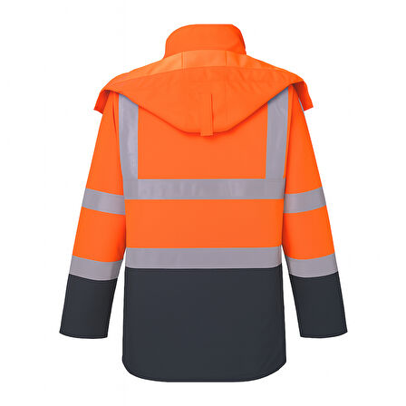 Bs- 1001 Blacksafe Hİ-Vis 5in1 Kaban 2XL