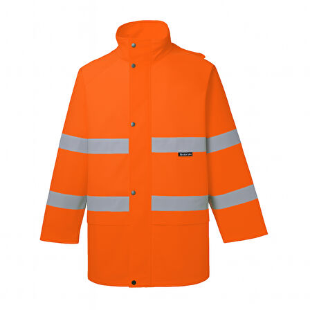 Bs- 2001 Blacksafe Hİ-Vis Yağmurluk Tk.