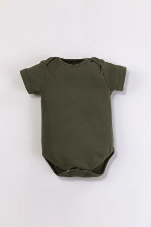 Çıtçıtlı Kaşkorse Unisex Bebek Zıbın