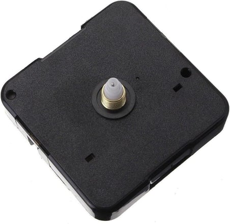 EXİZTİCARET Saat Mekanizması, 1 ADET 18 mm Uzun Set Sessiz Duvar Saati Mekanizması Askısız exizNM561