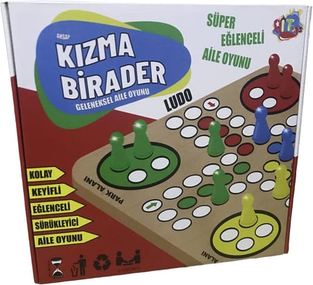 Ahşap Kızma Birader Geleneksel Aile Oyunu