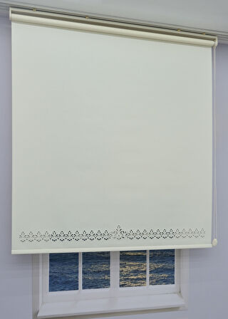 Lazer Kesim Stor Perde - İthal Mat Kalın Model