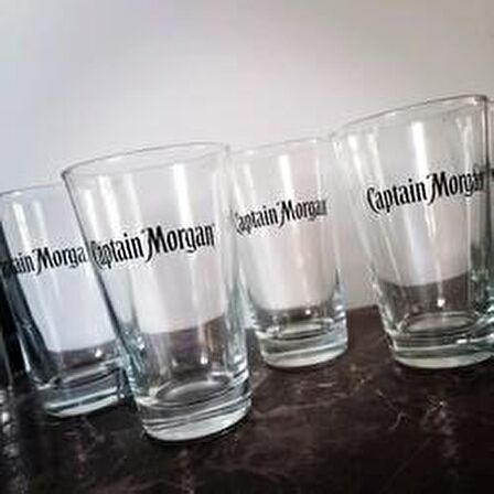 Captain Morgan 6 Adet Uzun Karışım Bardaklar