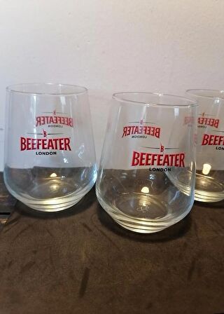 Beefeater London 4 adet Oval Kokteyl Bardakları