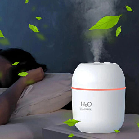 220ML Aromaterapi Mini Hava Nemlendirici Ultrasonik Difüzör Buhar Makinesi