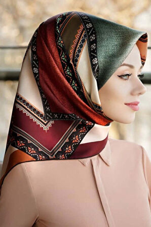 Levidor Yeni Sezon Trend Polyester Twill (Tivil) Eşarp Modeli Tesettür Nağme LDT203-01