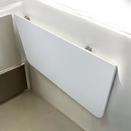 Açılır Kapanır Çalışma Masası Mutfak Masası Katlanır Duvar Masası BEYAZ (100 x 45 cm)