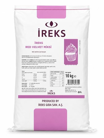 İreks Mella Kek Miksi Red Velvet 10 KG