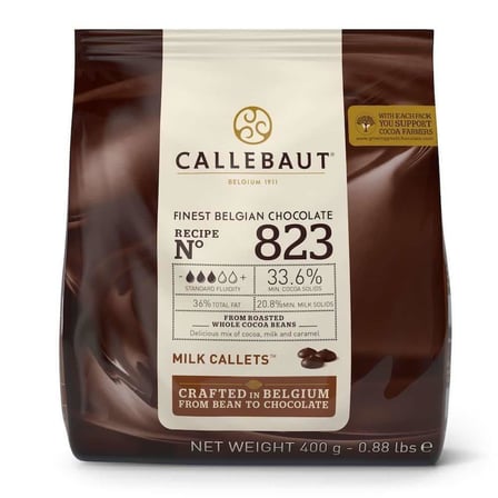 Callebaut Drop Sütlü Çikolata %33,6 400 gr