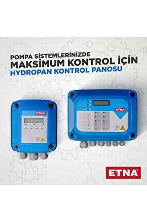 Çift Pompa (HİDROFOR,DALGIÇ) Için Monofaze Kontrol Panosu: Hydropan2d-aps (220V/50HZ)