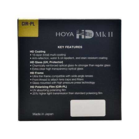 Hoya 58mm HD MK II CPL Filtre
