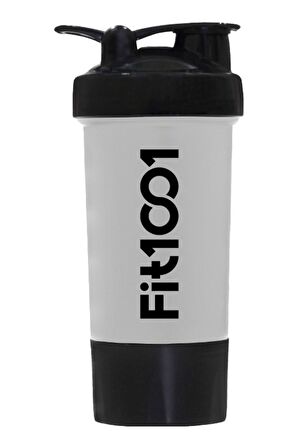 Fit1001 Shaker 550 ML Siyah