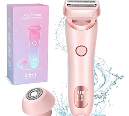 Lady Shaver 2 in 1 Şarj Edilebilir Ipl epilasyon