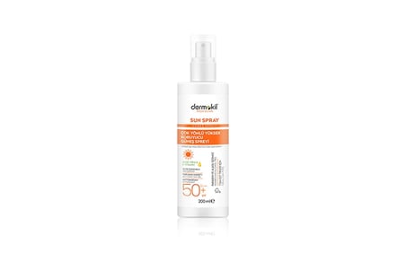 Dermokil Sun Spray Çok Yönlü Güneş Koruyucu Spf50 200 ml
