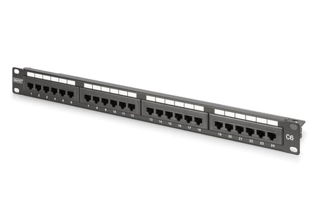 DN-91624U 19 24 Port Cat6 UTP Patch Panel