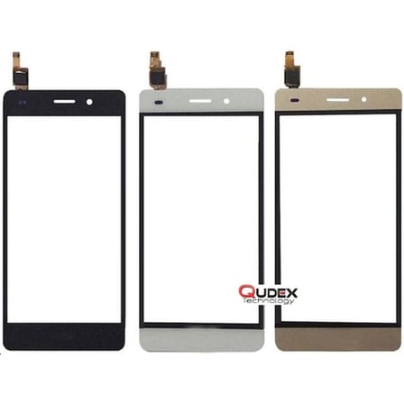 Qudex P8 Lite Ile Uyumlu Dokunmatik Okalı Ön Cam Touch Lens