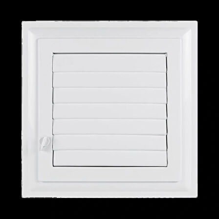 45x55 cm Beyaz Plastik Banyo Menfezi