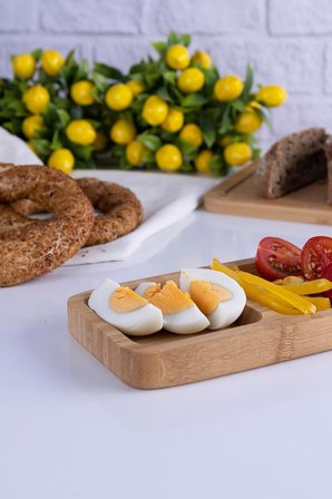 Ganberi 3 Bölmeli Çerezlik &amp; Sosluk