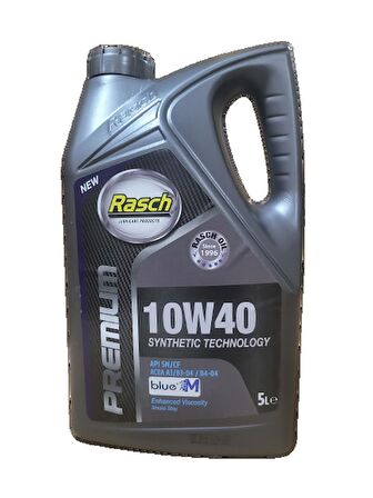 RASCH PREMIUM 10W40 SN BLUE *M (MAVİ) 5 LT