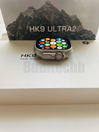 Bubitechh Hk9 Ultra 2 Gümüş Akıllı Saat