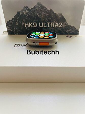 Bubitechh Hk9 Ultra 2 Gümüş Akıllı Saat