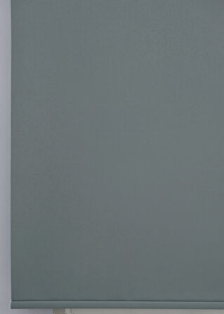 Düz Stor Perde - Kalın Mat Stor Güneşlik Kumaş (Keten) - Alüminyum Kasa ve Boru - Eteği DİLİMSİZ/DÜZ