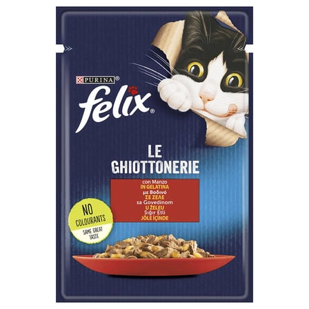 Purina Felix sığır etli kedi yaş maması 85 gr x 12 adet
