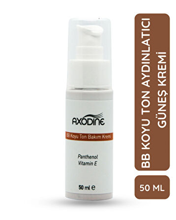 Axodine Bb Krem 24 Saat Nemlendirme Koyu Ton 50 ml - Güneş Kremi 50 Spf 